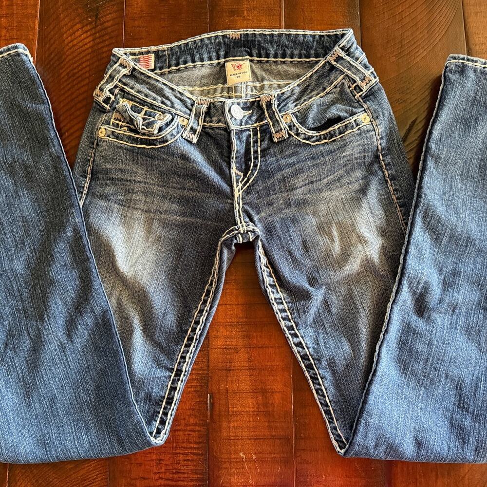 True Religion Billy Super T Sz 26